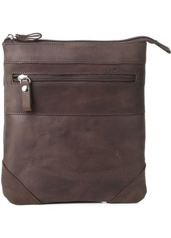 Сумка мужская через плечо кожаная 11018 Коричневая Shvigel (302007536)