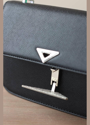 Жіноча сумка Prada Saffiano black женская сумка, сумка Прада чорного кольору No Brand (307925606)