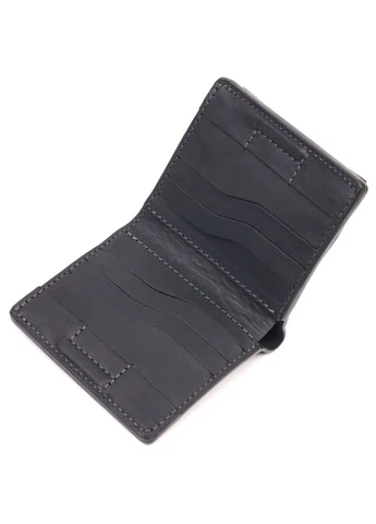 Кожаный мужской кошелек с монетницей Украина 16742 Grande Pelle (389868279)