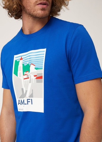 Синя футболка Harmont & Blaine