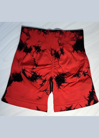 Жіночі спортивні безшовні шорти для фітнесу тай-дай No Brand (322455289)