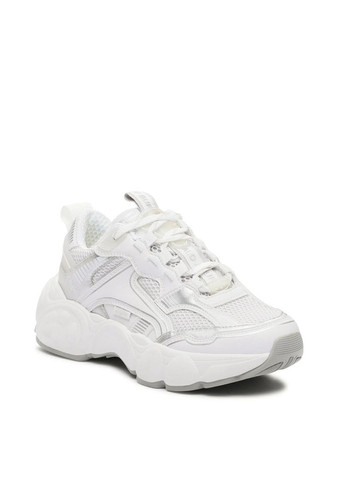 Белые всесезонные женские кроссовки 1630649 белый штуч. кожа Buffalo