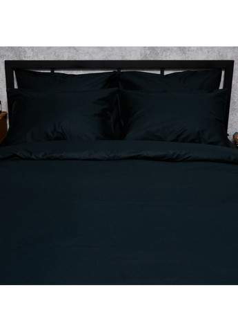 Комплект постельного белья Satin Premium «» Двоспальний 175х210 наволочки 4х70х70 (MS-820008479) Moon&Star Black Velvet (356115920)