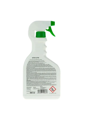 Спрей GETOX від клопів, бліх, тарганів, мурах, лускокрилих 600 мл Get (392285332)