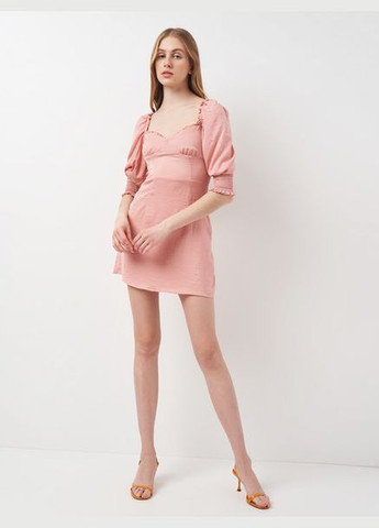 Пудрова міні сукня H&M