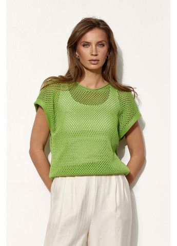 Топ ажурный 2489 Лайм Triko Bakh (368650913)