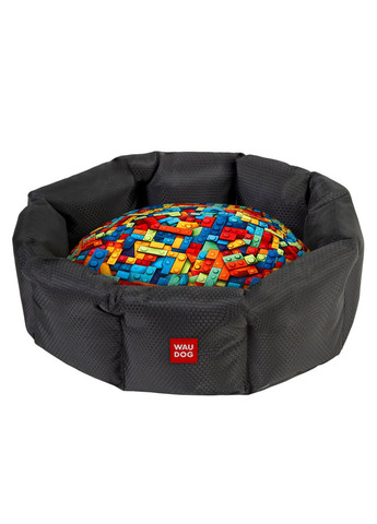 Лежанка для собак WAUDOG Relax, рисунок Блоки S 34х45х17 см Collar (322711543)