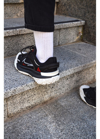 Чорні Осінні кросівки чоловічі nike acg gore tex black white найк асж маунс No Brand