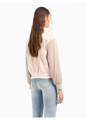 Рожева демісезонна бомбер 8346839 qz3401 Armani Exchange