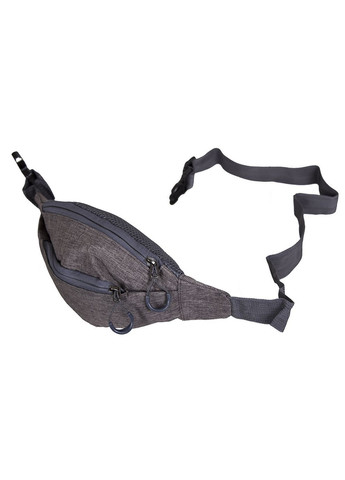 Мужская текстильная сумка на пояс Y302-25DGRAY серая Dovhani (370848556)