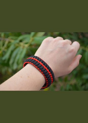 Браслет из паракорда с Козаком Гербом Украины из латуни ручного литья с оплеткой + брелок в подарок No Brand (341738740)