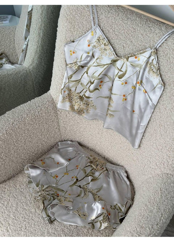 Кофейная пижама No Brand