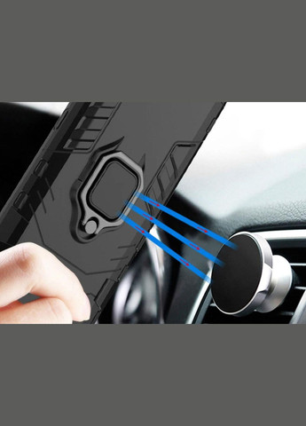 Чехол бампер Ring Armor для Samsung Galaxy S24 FE (SM-S721) - Black Primolux (317268533)