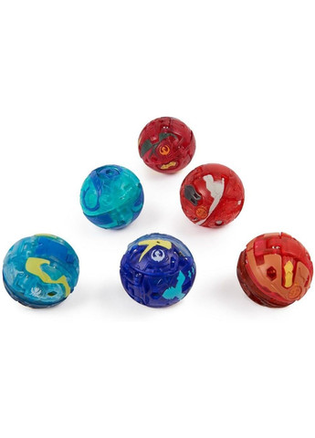 Bakugan Ultimate 6-Pack Special Attack Dragonoids Оригинал Бакуган Набор из 6 бакуганов Специальная атака Spin Master (365251626)