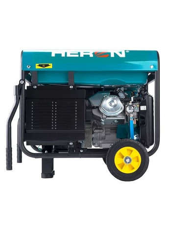 Генератор газобензиновый LPG+NG 5,5 кВт-400В, 2х2,0 кВт-230В (8896319) Heron (314864969)
