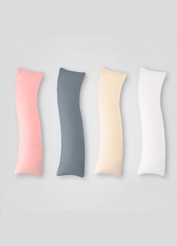 Подушка довга 40x130 - S-Form для сну та відпочинку біла IDEIA (315146392)