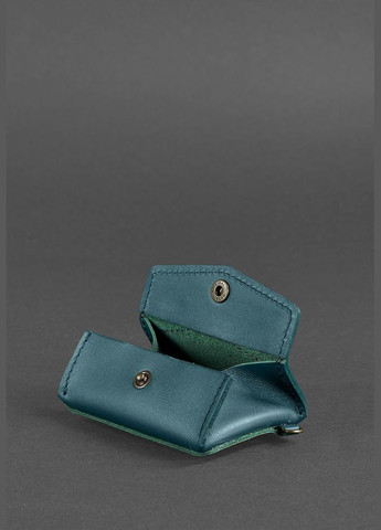 Женская кожаная монетница с клапаном 1.0 зеленая (A-026554) BlankNote (341307545)