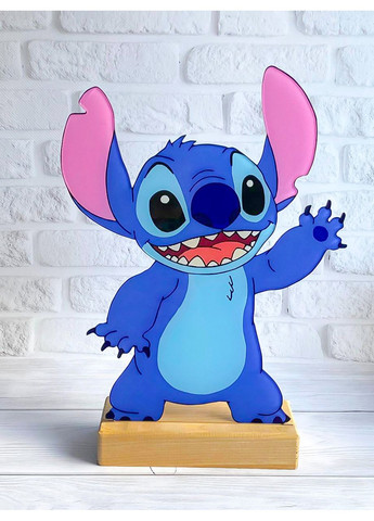 Ночник Стич с регулировкой света через пульт ДУ Creative (355392181)