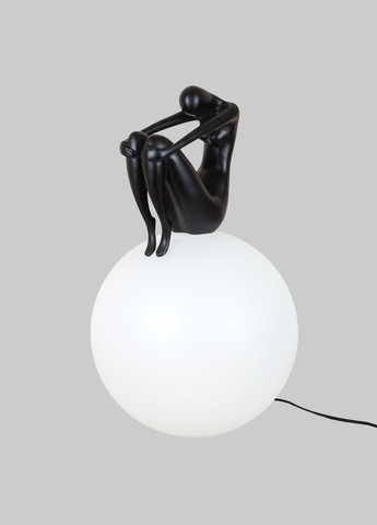 Настільна лампа/нічник з дівчиною на 30см кулі "Lady" (999-002 BK) No Brand (370070450)