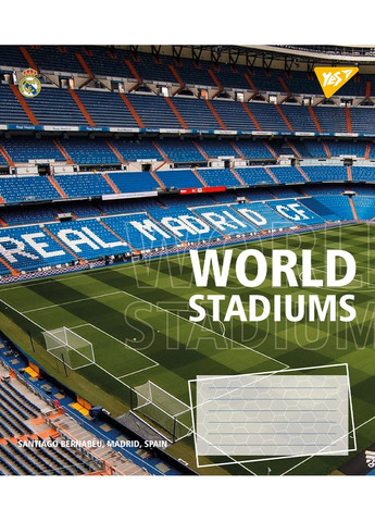 Набір зошитів World stadium А5 в лінійку 60 аркушів 10 шт. () Yes 767163 (337471305)