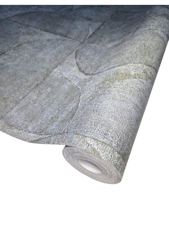 Шпалери вінілові 10.05 × 1.06 м 1032870, сірі, абстрактний малюнок для спальні, вітальні, кабінету, передпокою MARBURG (339111273)