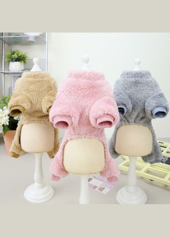 Флісовий комбінезон для котів Pet Style "DaDaGau" Рожевий S No Brand - (323233521)