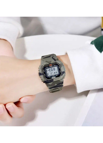 Детские наручные часы 1608 (Зеленый камуфляж) Skmei (314483146)