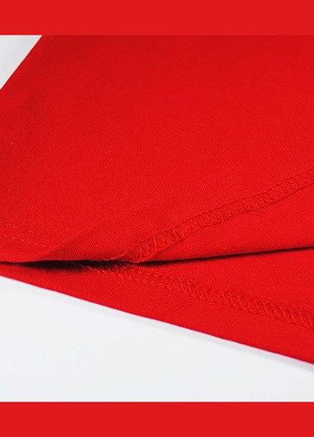 Червона футболка чоловіча original t (0610820403xl) з коротким рукавом Fruit of the Loom