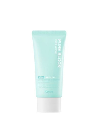 A'pieu Сонцезахисний гель для обличчя Pure Block Aqua Sun Gel SPF50+/Pa+++ 50 ml — Крем, Південна Корея (358500429)