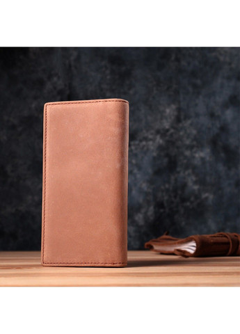 Гаманець унісекс у вінтажній натуральній шкірі 22853 Рудий Vintage (315634437)