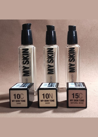 Тональна основа My Skin Tone Fondotinta Universale - 10C Sand 30мл Bellaoggi (307497529)