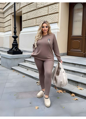 Жіночий теплий флісовий термокостюм термокомплект термобілизна 2хл 3хл 4хл хл Україна (366868986)