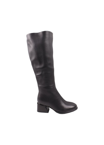 сапоги женские черные натуральная кожа FARINNI