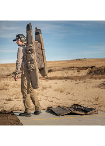 Сумка для оружия с крепежными поясами к рюкзаку Sidewinder-AR Rifle Case (Transport Bag) coyote Eberlestock (350668210)