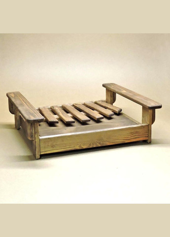 Лежак дерев'яний для собаки з дерева Бламонт 45х55 капучино (ЛЖК-4555309) No Brand (328450411)