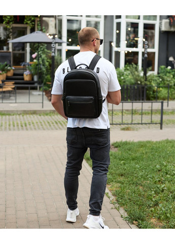 Мужской кожаный рюкзак 41х31х16, универсальный городской рюкзак для работы и поездок, офисная сумка, Tiding Bag (351507964)