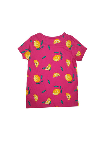 Розовая летняя детская футболка для девочки 98-104 см розовый (250122004) George