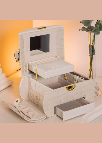 Кейс-органайзер для прикрас із защіпкою 24х17х18 см, Yiwu (328603029)