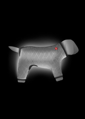 Вітровка для собак Clothes світловідбивна,, В 59-62 см, С 37-40 см WAUDOG (322001624)