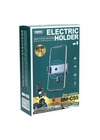 Автодержатель RM-C55 Electric Car Holder Цвет Серый Remax (340913167)