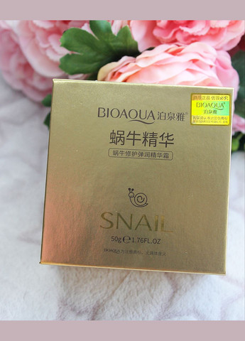 Bioaqua Дневной подтягивающий, антивозрастной крем с муцином улитка Snail Facial Cream, 50 мл — Крем, Китай (307163620)