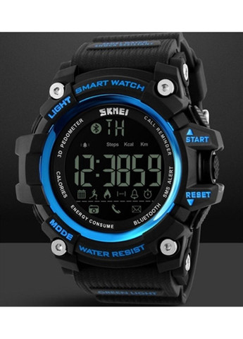 Спортивные часы с Bluetooth 1227 blue Skmei (313653908)