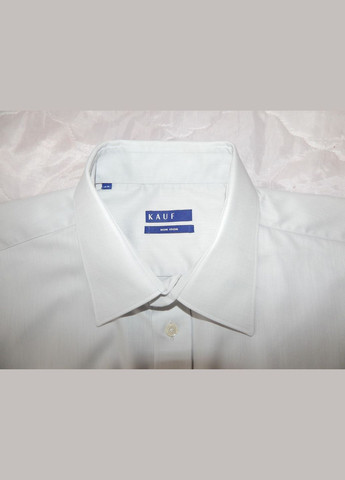 Серая классическая рубашка однотонная No Brand