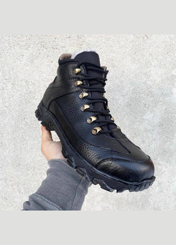 Берці Чоловічі Зимові Тактичні. 36-50р Чорні. 100% Натуральна шкіра! MBZM-1023 No Brand (301138834)