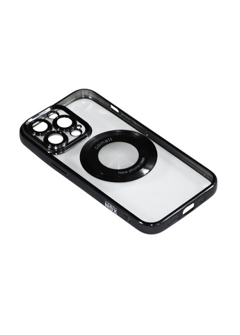 Магнітний чохол XON PhoneCase Magnetic для iPhone 13 Pro (PCMC1113300B 7935) Чорний/Прозорий XON E-Tech (322720493)