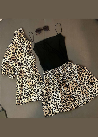 Жіночий костюм сорочка+спідниця Україна (327088034)