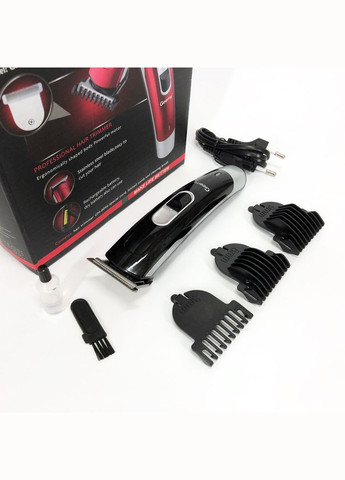 Машинка для стрижки волос GM-6046, Практичная машинка для стрижки волос. Цвет: черный Gemei (364665624)