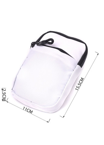 Стильная слинг сумка для путешествий из качественного текстиля 11х15,5х2,5 см Vintage (315874979)