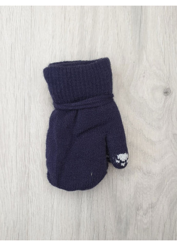 Зимові рукавички на хутрі для хлопчиків і дівчаток 2-4 роки No Brand (361665123)