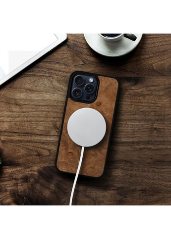 Накладка SkinBacker Wood для Apple iPhone 15 Pro Max Мирт (Корень) (79574) Stenk (359472718)